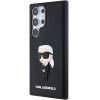 KARL LAGERFELD futerał do SAMSUNG S24 Ultra KLHCS24L3DRKINK (3D RUBBER IKONIK NFT) czarny